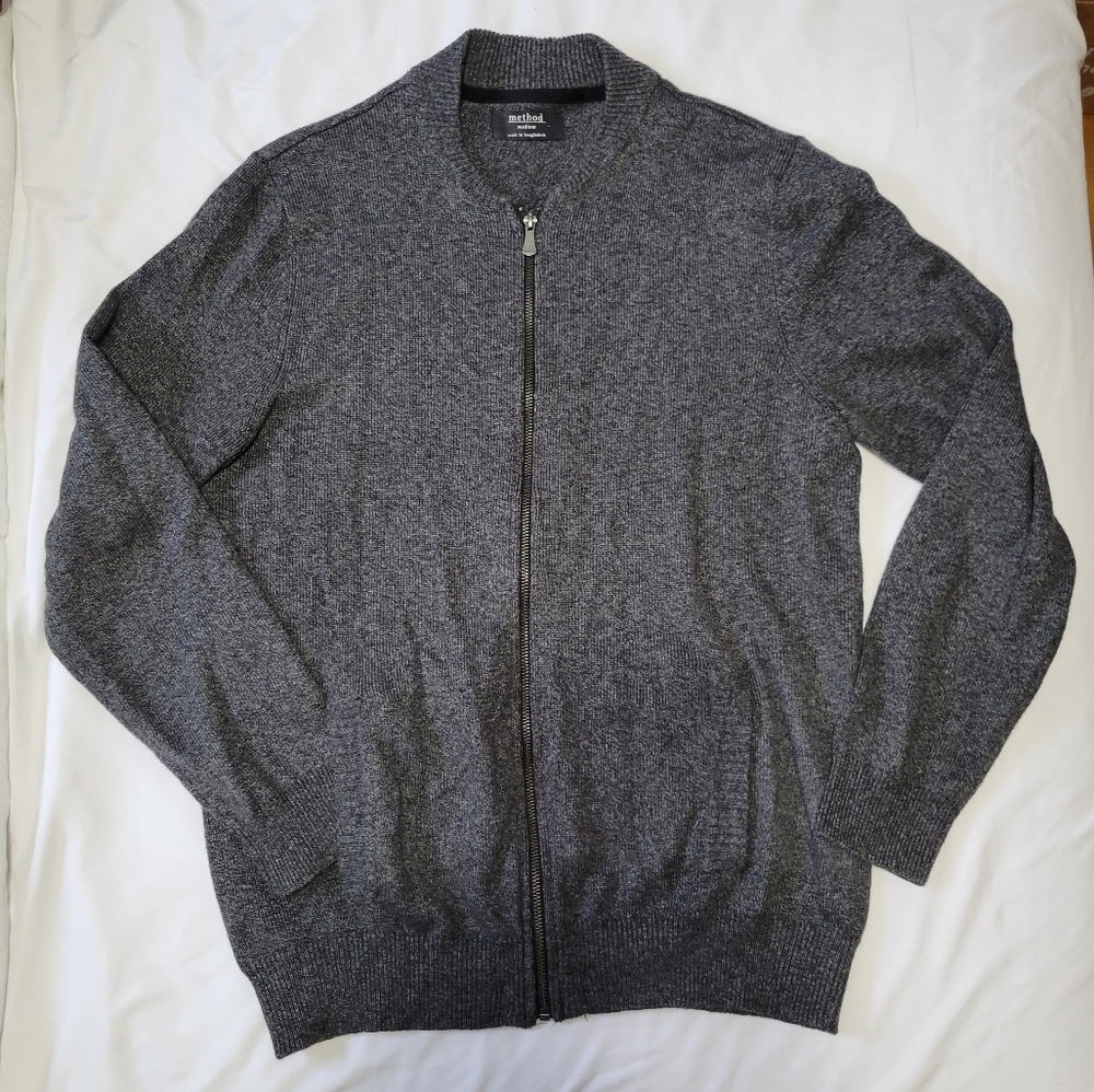 Men's Zip-Up Sweater